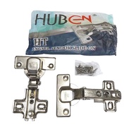 DDS480 - Straight Spoon Hinge HT-0 Huben Manual Cupboard Door Hinge Slide On STRAIGHT Spoon Hinge HU