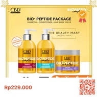 CBD Bio+Peptide Complex Series 3in1 | Shampoo - Conditioner - Hair Mask