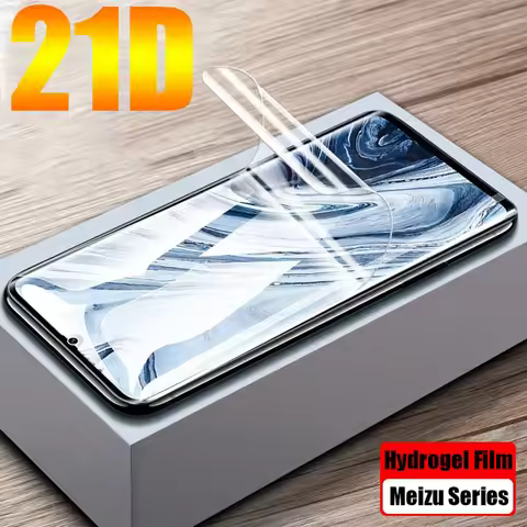 21D Screen Protector Hydrogel Film For Meizu X8 Note 8 9 M6s 16 Plus 16 Protective Film For Meizu 15