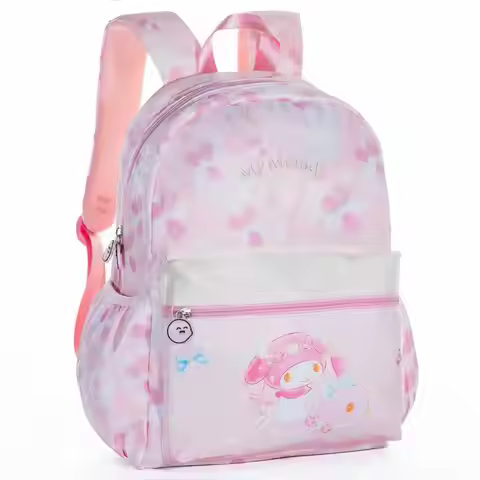Sanrio My Melody Pink Kawaii Backpack - Cute Kawaii Stuff Mochila Kawaii - Cute Backpacks For Girls