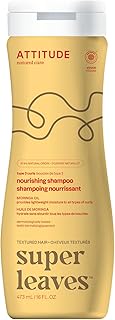 ATTITUDE Hair Shampoo, EWG Verified, Plant- and Mineral-Based Ingredients, Vegan and Cruelty-free Be
