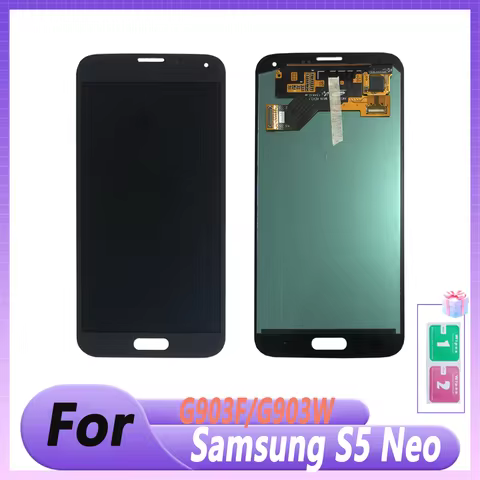 AAA Quality For Samsung S5 Neo LCD Display Screen Touch Digitizer Assembly for G903F/G903W LCD Parts