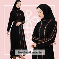 Hikmat Original Fashion A9822 Abaya Hikmat noerbutikmuslim Gamis