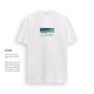 DRM DISCOVERY WHITE TSHIRT | DRM T-SHIRT. DRM wear.