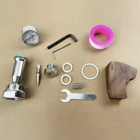 Modified E61 coffee machine boiling head variable pressure accessories variable pressure control flo