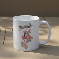 One Piece Monkey D Luffy Cup Glass Mug Cover Comic 05