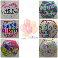 Son Balloon - 18" Happy Birthday Foil Balloon