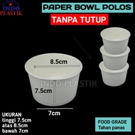 Paper Bowl 360ml isi 50 biji per pack mangkok tahan panas microwave ha