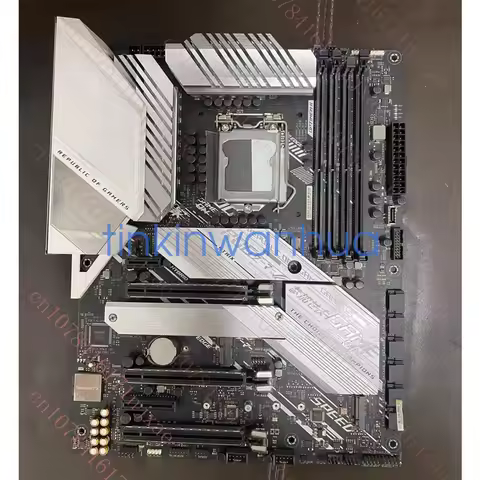 used For ASUS ROG STRIX Z490-A GAMING LGA1200 DDR4 DP+HDMI 6×SATAIII Motherboard.