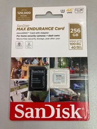 SanDisk Micro SD Max Endurance Flash Memory Card 256GB SDSQQVR-256G