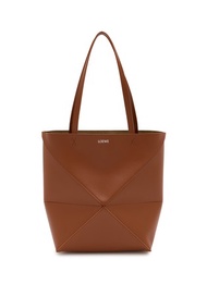LOEWE MEDIUM PUZZLE FOLD LEATHER TOTE BAG