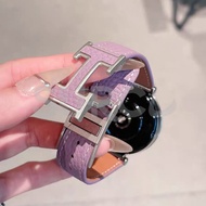 Genuine Leather Strap for HUAWEI Watch Gt 5 4 46mm 41mm GT 3 2 pro 42mm H Magnetic buckle strap for 