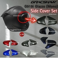 [Accessories] Side Cover for Gracshaw Helmet G919i Glazzo Mono helmet side cover G919i Rachet / HELM