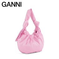 [Double 12 Carnival] Ganni Ladies New Style Lavender Small Size Clutch Bag Crescent Bag A4610428