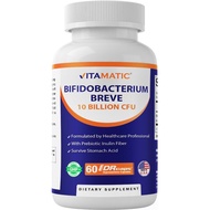 Vitamin Breveve-10B Capsules-60 Capsules-Digestive Support-Contains Prebiotic Inulin Fiber