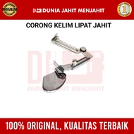 100% ORI Corong kelim lipat jahit kerudung