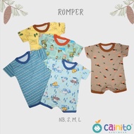 KATUN (3Pcs ) Baby Romper Short Jumper (( CAINITO )) Premium Cotton Material