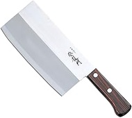 Fuji Cutlery FG-68 Wok Knife, Flat Handle, 6.9 inches (175 mm), Made in Japan, Stainless Steel Knife