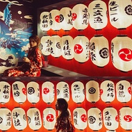 Japanese Lantern Outdoor Chandelier Sushi Cuisine Japanese Food Restaurant Izakaya Restaurant Decora