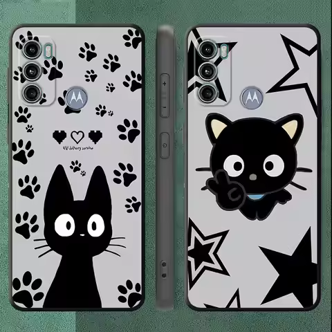 TPU Soft Cute Funny Lucky Cat Cover Case for Motorola Moto G9 Plus Edge 40 Pro Edge 20 Pro G200 5G O