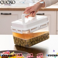 CUCKO Pickle Fermentation Container, Leakproof for Gherkin Sauerkraut Olive Pickle Jar, Portable 4/5