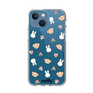 HI-SHIELD Stylish เคสใสกันกระแทก iPhone รุ่น Miffy025 [เคส iPhone17iPhone16iPhone15iPhone14iPhone13i