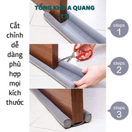 FOAM DOOR BLOCK TO KEEP WARM IN WINTER - 95cm Convenient Multi-Purpose Door Stopper, Effective Door 