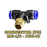 CONNECTOR (PB) M6 - 1/8 - PB6-01
