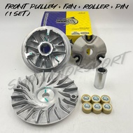 ESPADA Movable Driven Kit Front Pulley Comp Set + Roller + Pin + Fan - NVX155 ( B65 )
