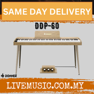 Donner DDP-60 88 Key Digital Piano for Beginner, Electric Keyboard with Velocity-Sensitive Keys ( DDP60 / DDP 60 )