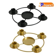 [Perfk1] Advent Wreath, Iron Candle Holder, Home Decoration, Advent Candle Holder for Bedroom And Ho