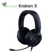 Razer Kraken X Essential หูฟังเกมหูฟังเสียงรอบทิศทาง7.1งอได้ไมโครโฟนหัวกลมหูฟังชุดตัวขับขนาด40มม. แบ