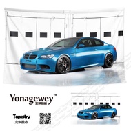 BMW 3 Series M3 E90 E91 E92 E93 Car Photo Wall Cloth Decorative Background Cloth Poster Tapestry