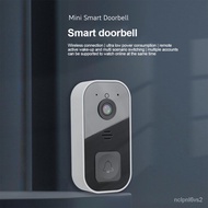 Wide Angle Lens Video Voice Door Bell 32 Mb Flash Wifi Visual Doorbell Ai Doorbell Video Multi ount Shared Changeable So