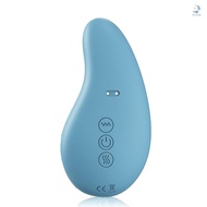 Warming Lactation Massager Soft Silicone Breast Massager for Breastfeeding Heat + 10 Vibration Modes