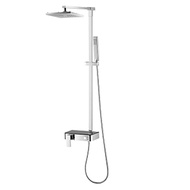 COTTO ชุด ฝักบัวอาบน้ำ Rain Shower แบบผสม รุ่น CT2241W SWITCH PANEL a เงิน One