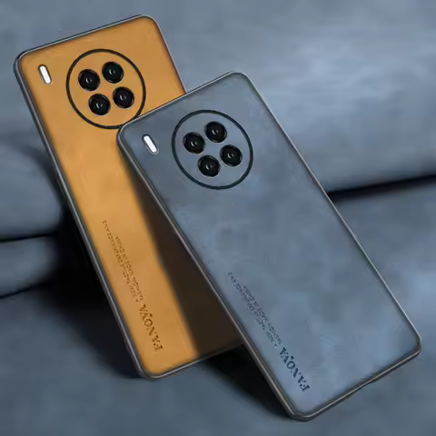 Luxury Leather Case For Huawei Nova 8i 8 i 9 SE 10 Pro Back Cover Silicone Protection Phone Case For