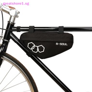 GREATSHORE Bike Bicycle Bag Waterproof Triangle Bike Bag Front Tube Frame Bag Mountain Bike Triangle Pouch Frame Holder Bicycle Accessories SG