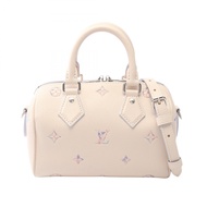 [二手]LOUIS VUITTONSpeedy Bandoulière 20 Monogram Empreinte Link 石英 2-Way 手提包 M2A099 Link 石英皮革 Speedy 