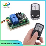 in stock 433mhz Wireless Remote Control Switch Auto Gate 2-Channel Transmitter  Autogate Remote 8 Di