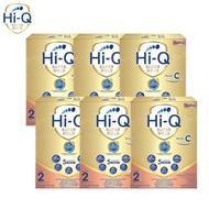 Hi-Q Super Gold Plus C สูตร 2 ขนาด 570 กรัม จำนวน6กล่อง
