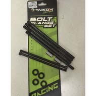 TAIKOM RACING RS150 RSX150 M8 x160MM/ M6 x130MM BOLT STUD HEAD BLOCK SCREW SET (6x SCREW /4x WASHER 