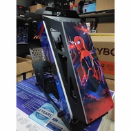 Cyborg Rog Gaming Case w 2pcs Fan Spiderman Bnew Gaming Computer Casing