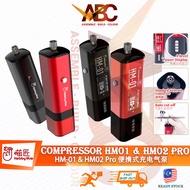 (HobbyMio) HM01 HM02 Rechargeable Handheld Compressor - Portable Airbrush Air Pump Model Kit Nail Ca
