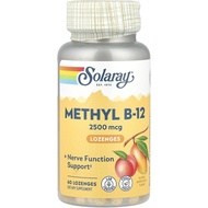 Solaray, B-12 Methyl Lozenge, 60 Count