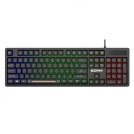 EDRA EK506 Membrane 104-key mechanical gaming keyboard, LEG Rainbow
