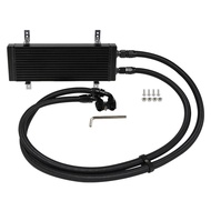 Dual Pass Bar&Plate Oil Cooler Kit Small/Medium/Large Size Fits for BMW E90 E92 E93 335i E36 Euro 6c