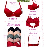 1843 Bralette Strapless Bra With 4 Cm Thick Foam Push-Up Frame A Cup Size 32-36 Close-Fitting Clear 