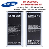 แบตเตอรี่ แท้ Samsung S5 G900S 9008W 9006W G900F G900M G9008V 9006V G900FD EB-BG900BBC EB-BG900BBE/B