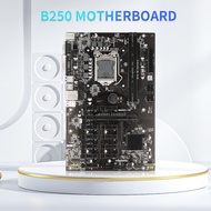Mining B250 BTC 12 PCI-E Desktop Motherboard LGA 1151 DDR4 SATA3.0 USB3.0 CPU huiteni